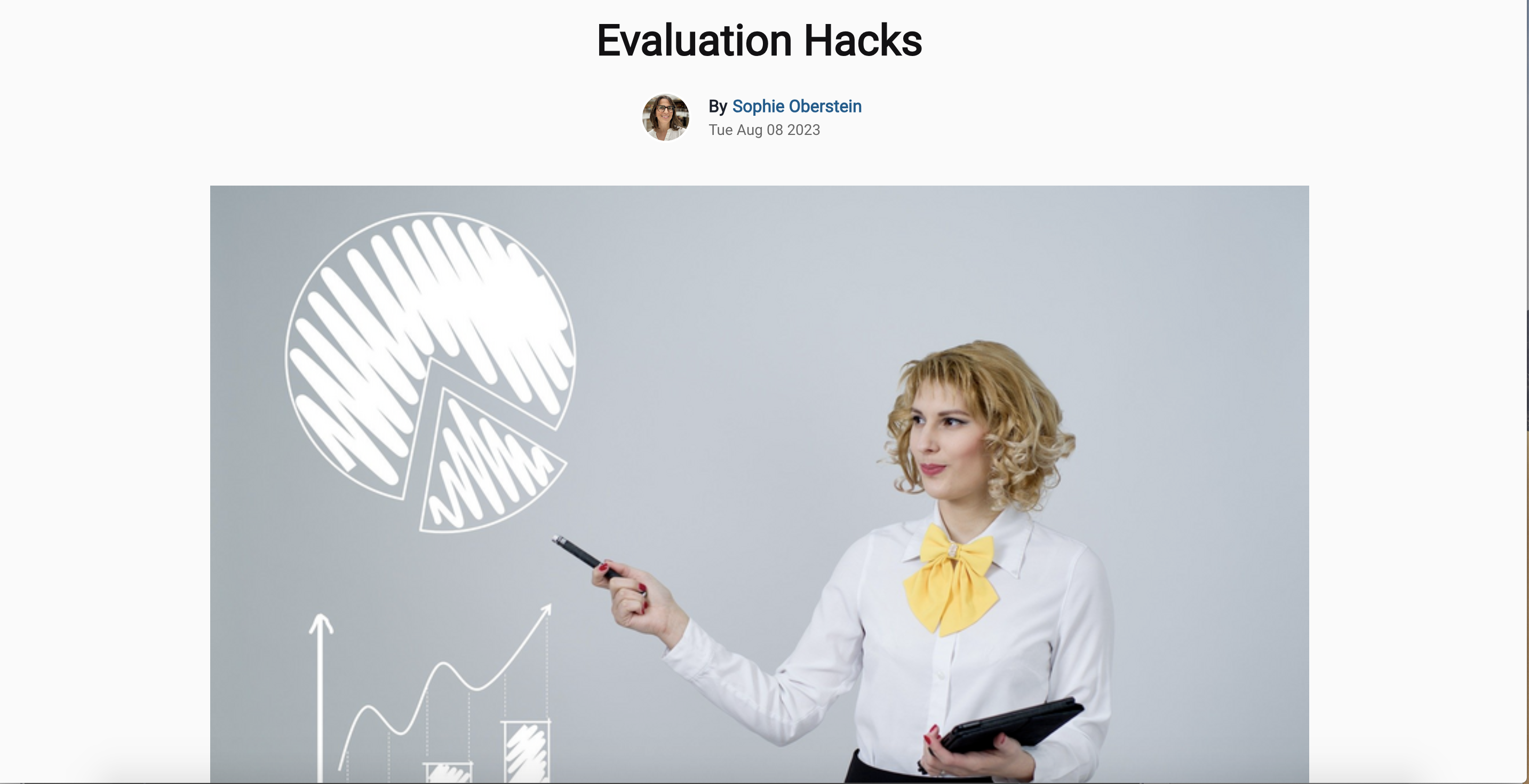 Evaluation Hacks